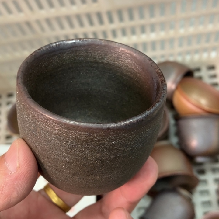柴烧杯子宝瓶大放漏。