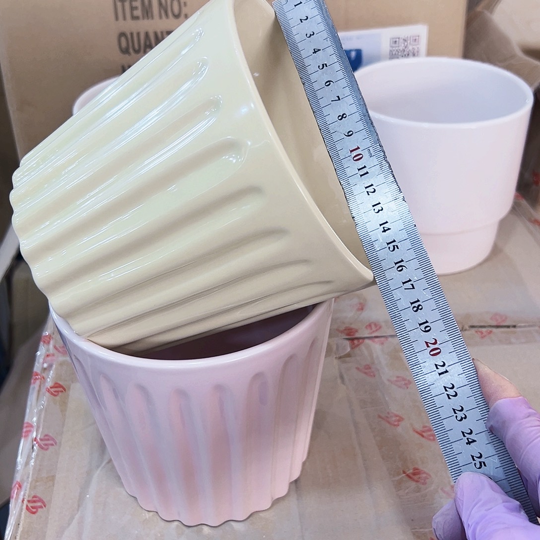 有孔外贸尾单陶瓷花盆凑单10米包邮