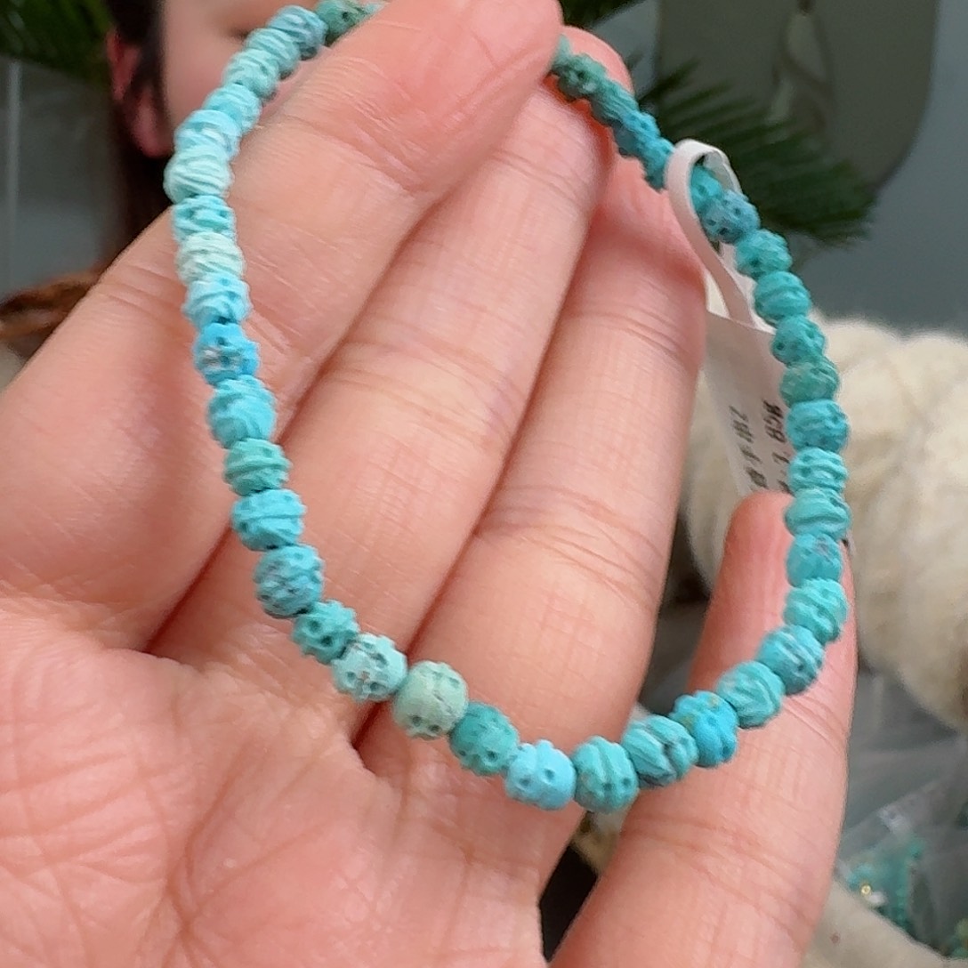 绿松石珠宝奇石未镶嵌