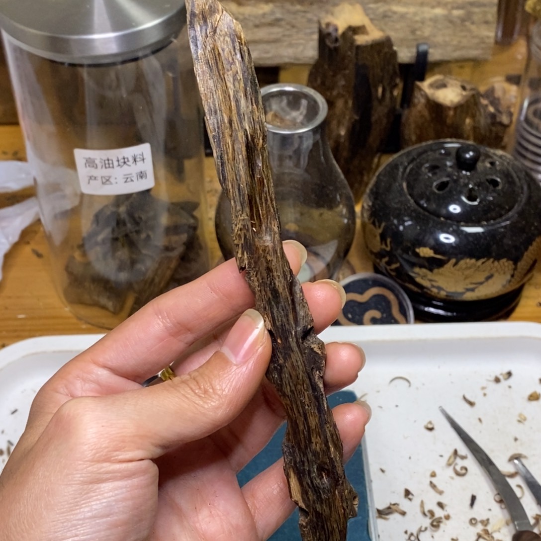 沉香高油香薰张勺子20克