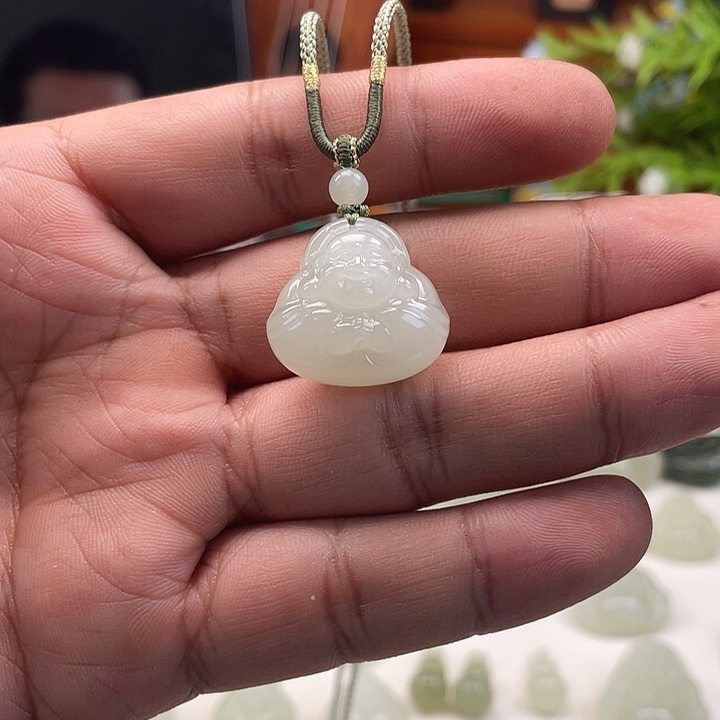 和田玉吊坠(不含链)未镶嵌