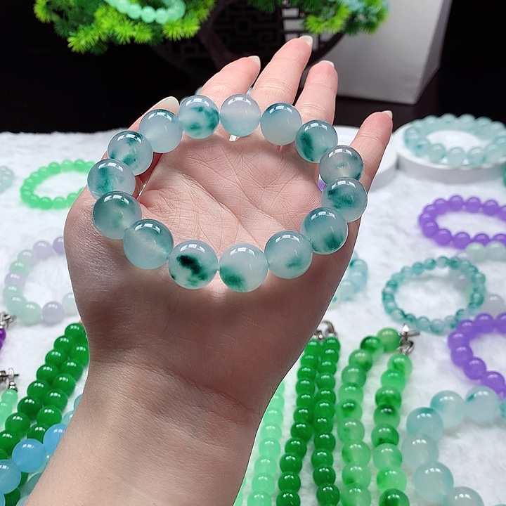 飘蓝花14+。     15颗