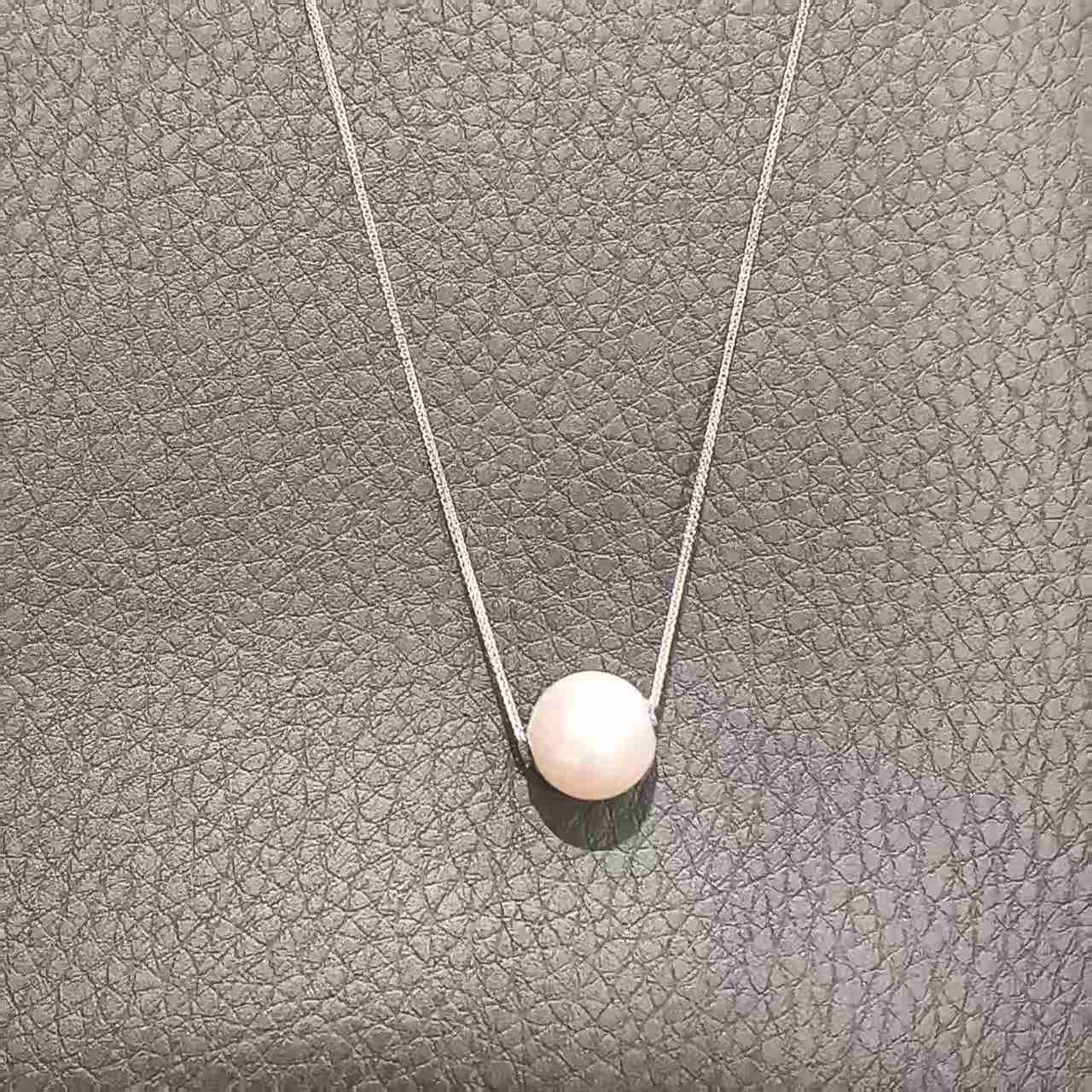 CBAI/菜百XD 18K金珍珠套链 简约百搭