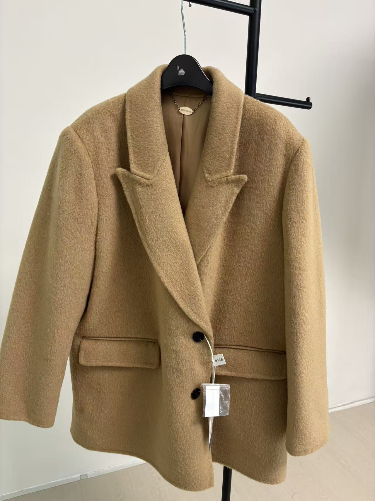 【秋冬风雪】25年百搭休闲直下摆显瘦双面气质大衣.