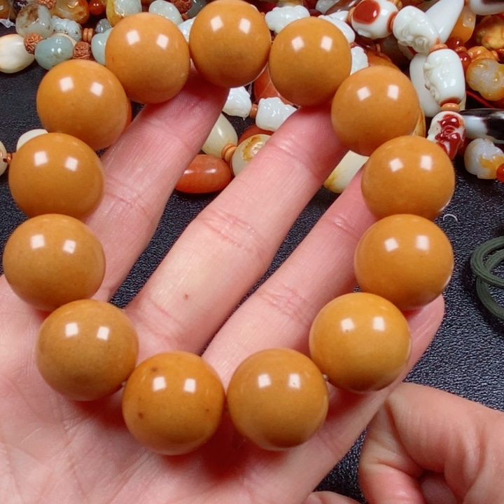 和田玉手链未镶嵌