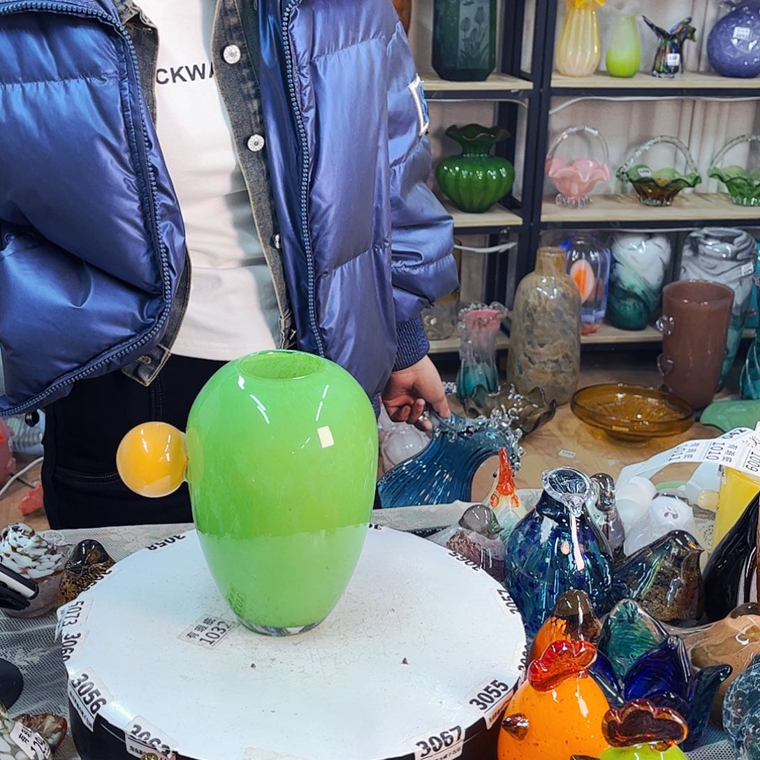 绿瓶家悦琉璃工艺品