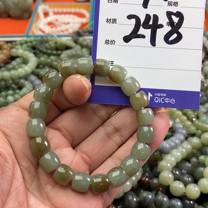 和田玉手链未镶嵌