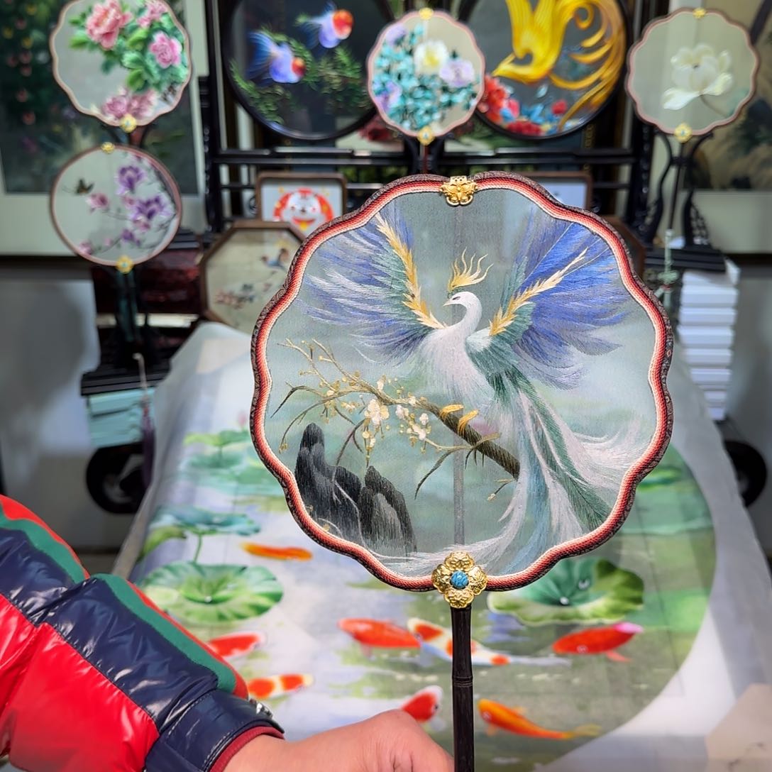 刺绣刺绣工艺精湛