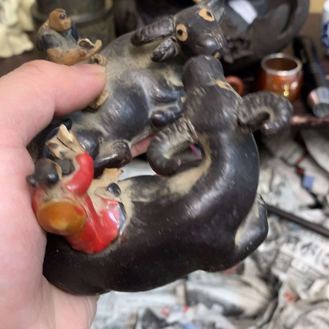 紫砂茶宠工艺美术作品