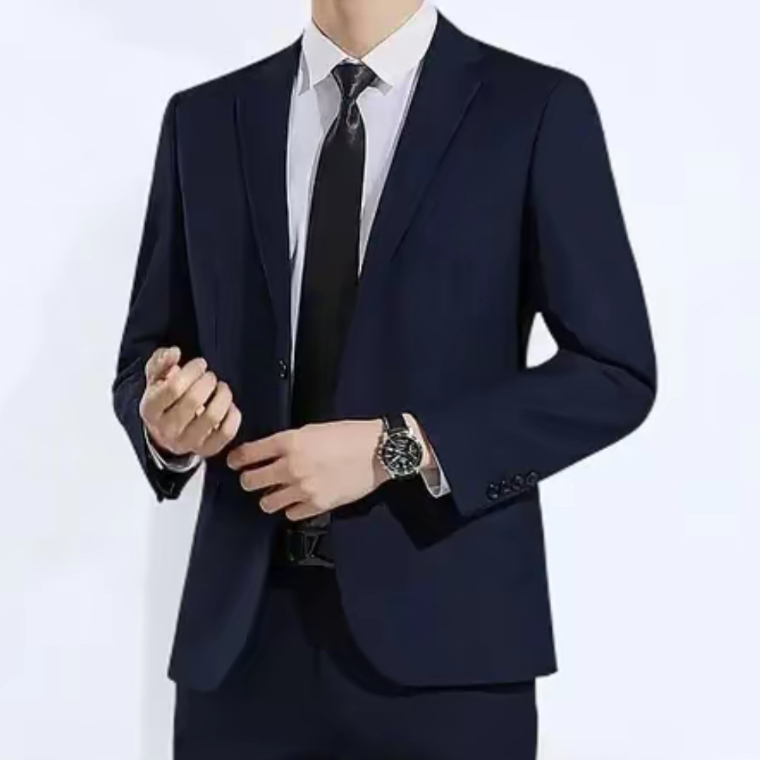 【300-500】品牌撤柜断码高端商务羊毛西装套装男士