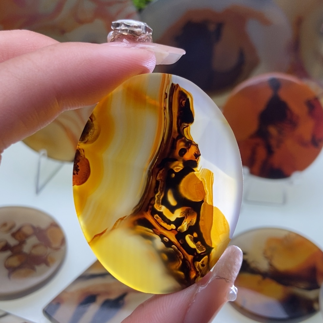 【闪购商品】玛瑙/玉髓颈饰未镶嵌