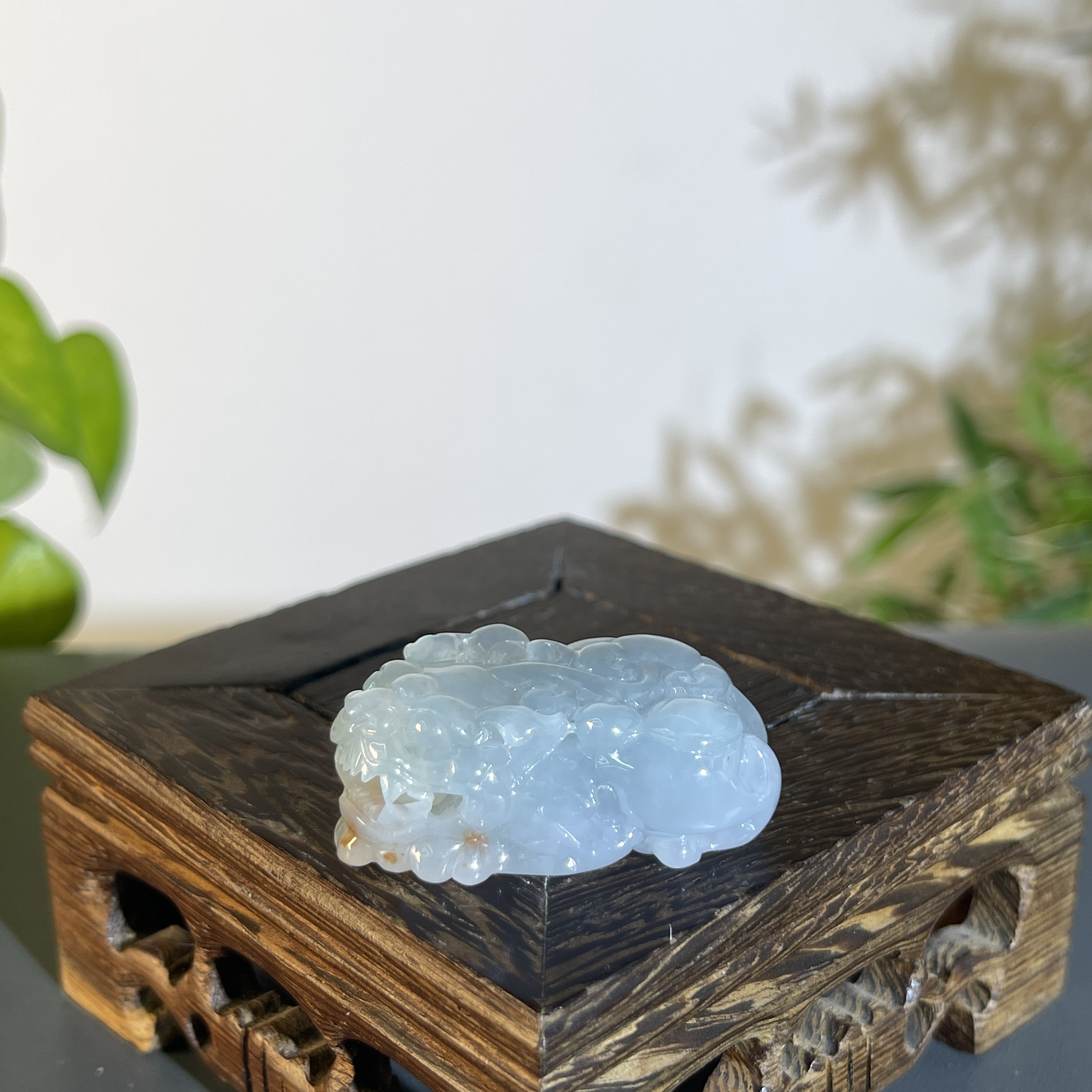 JXA24-110 天然翡翠缅甸A货 貔貅