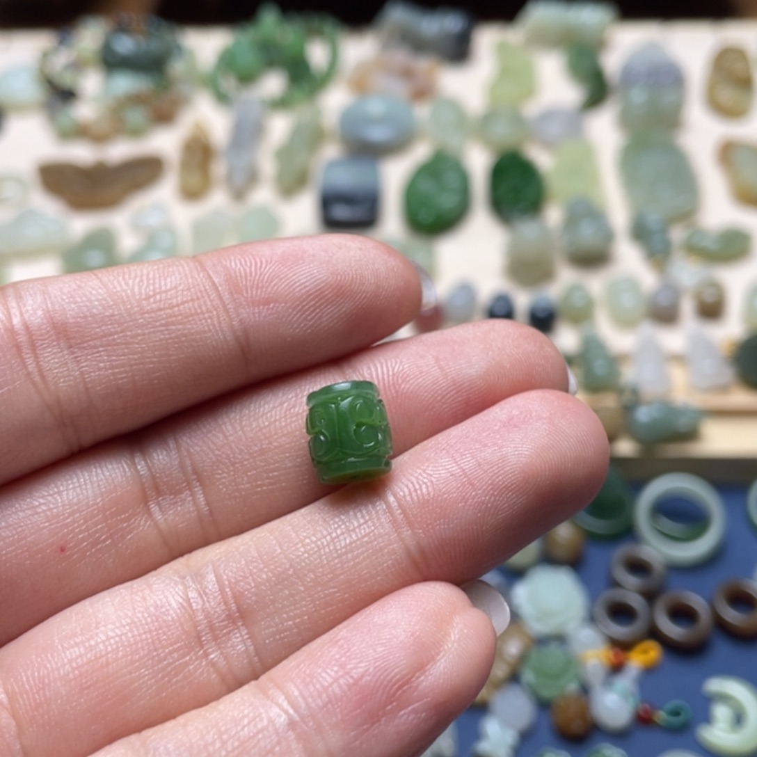 瑶***.和田玉未镶嵌吊坠(不含链)