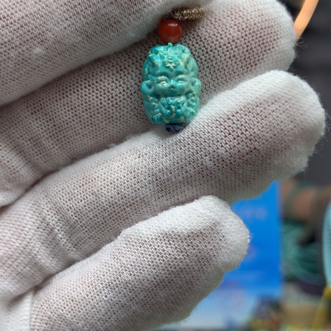 绿松石挂件未镶嵌