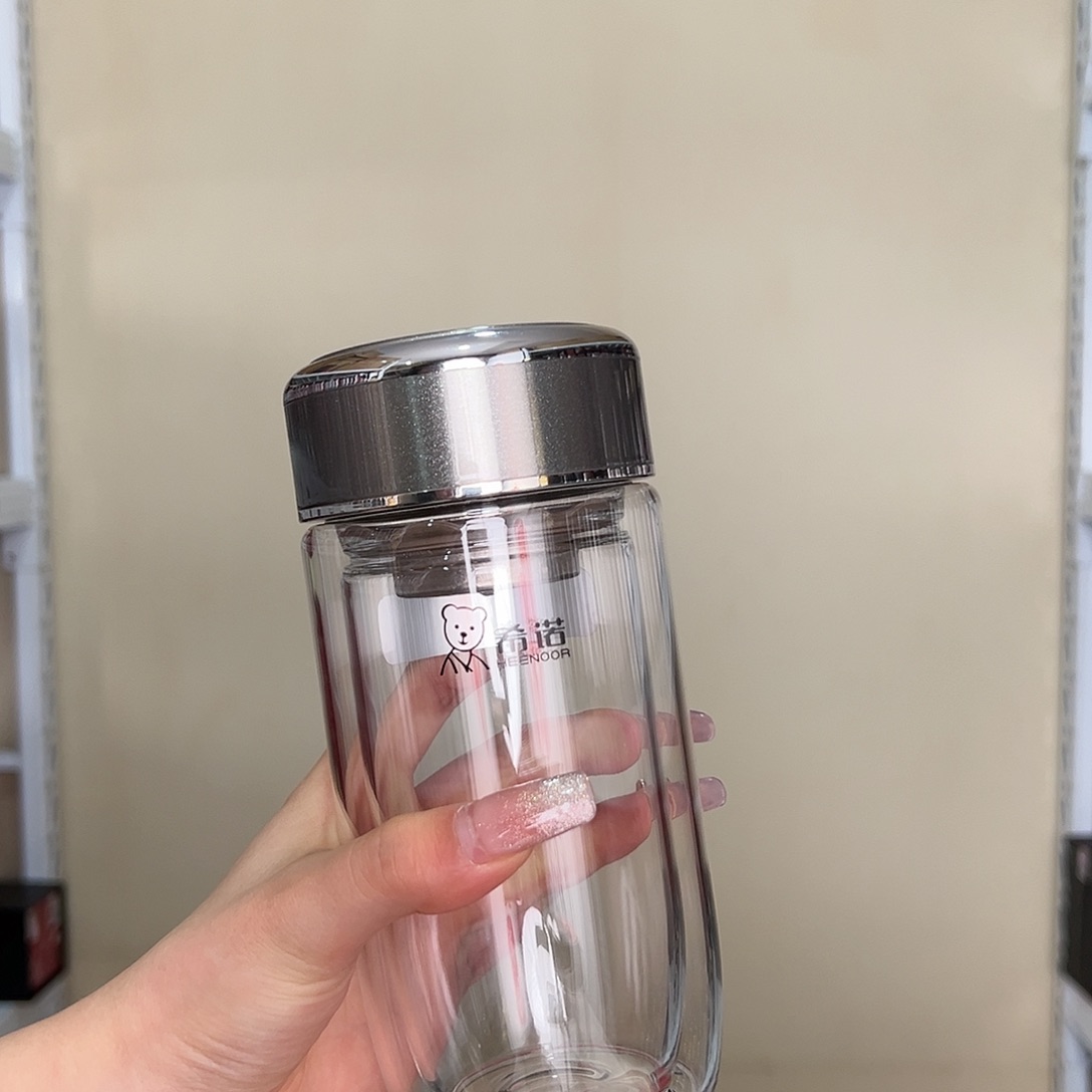 【闪购商品】双层抗菌，鹅蛋杯370毫升本色