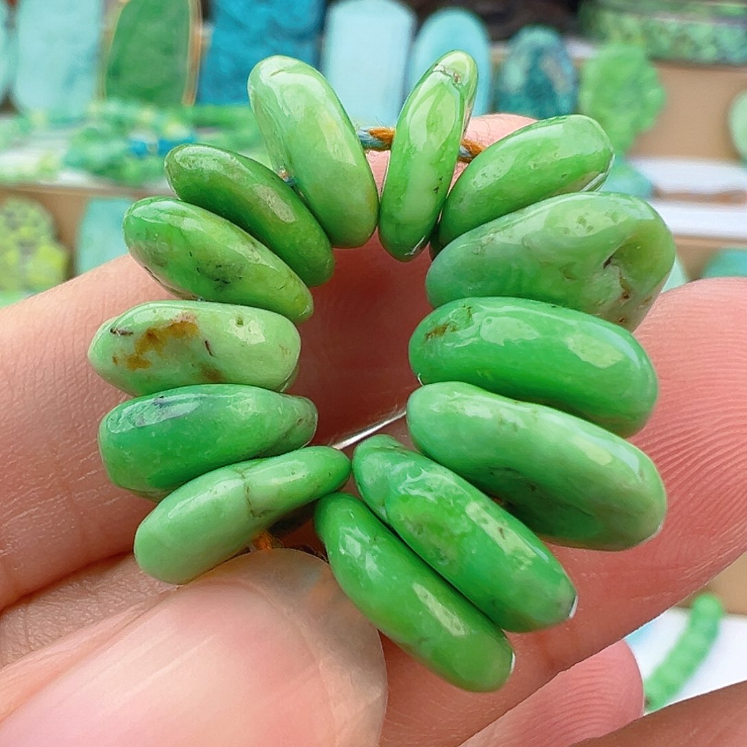 未镶嵌绿松石项链