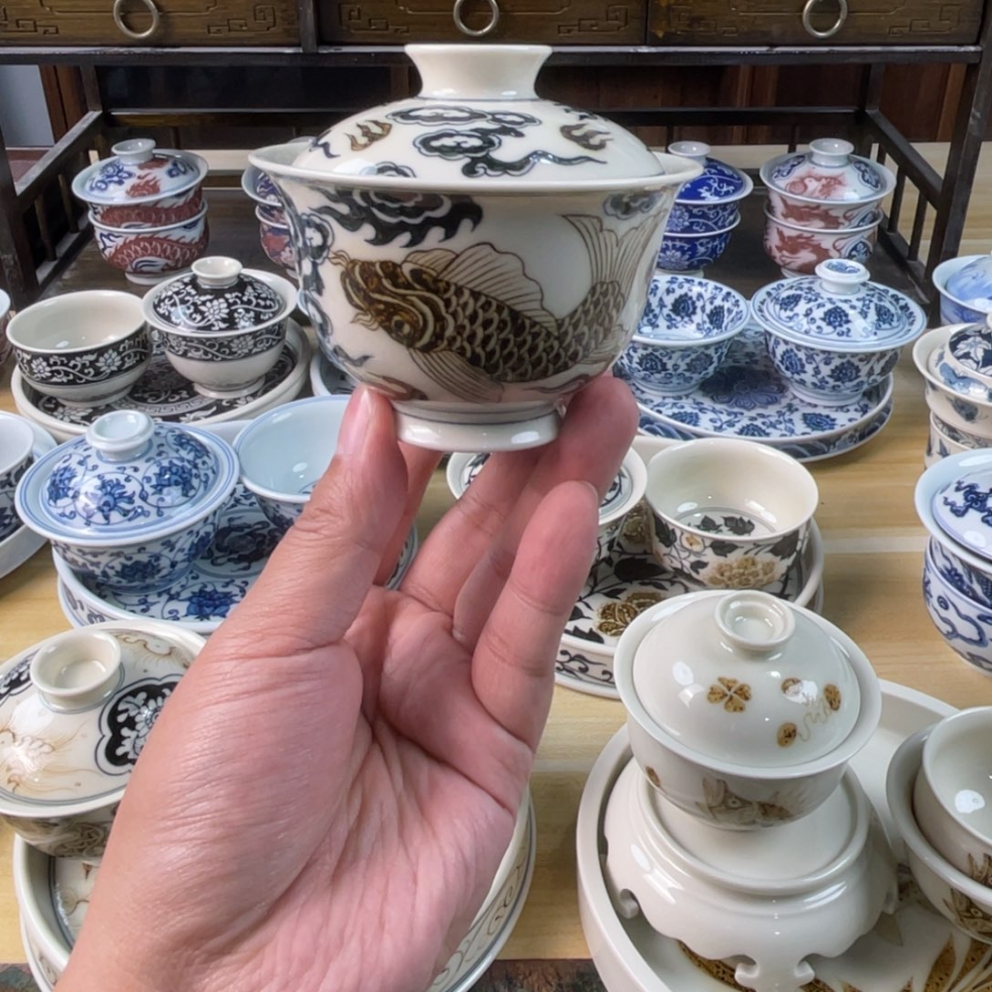 景德镇手工手绘茶具