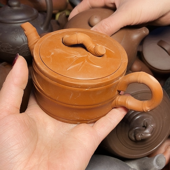 全手工制作宜兴紫砂壶