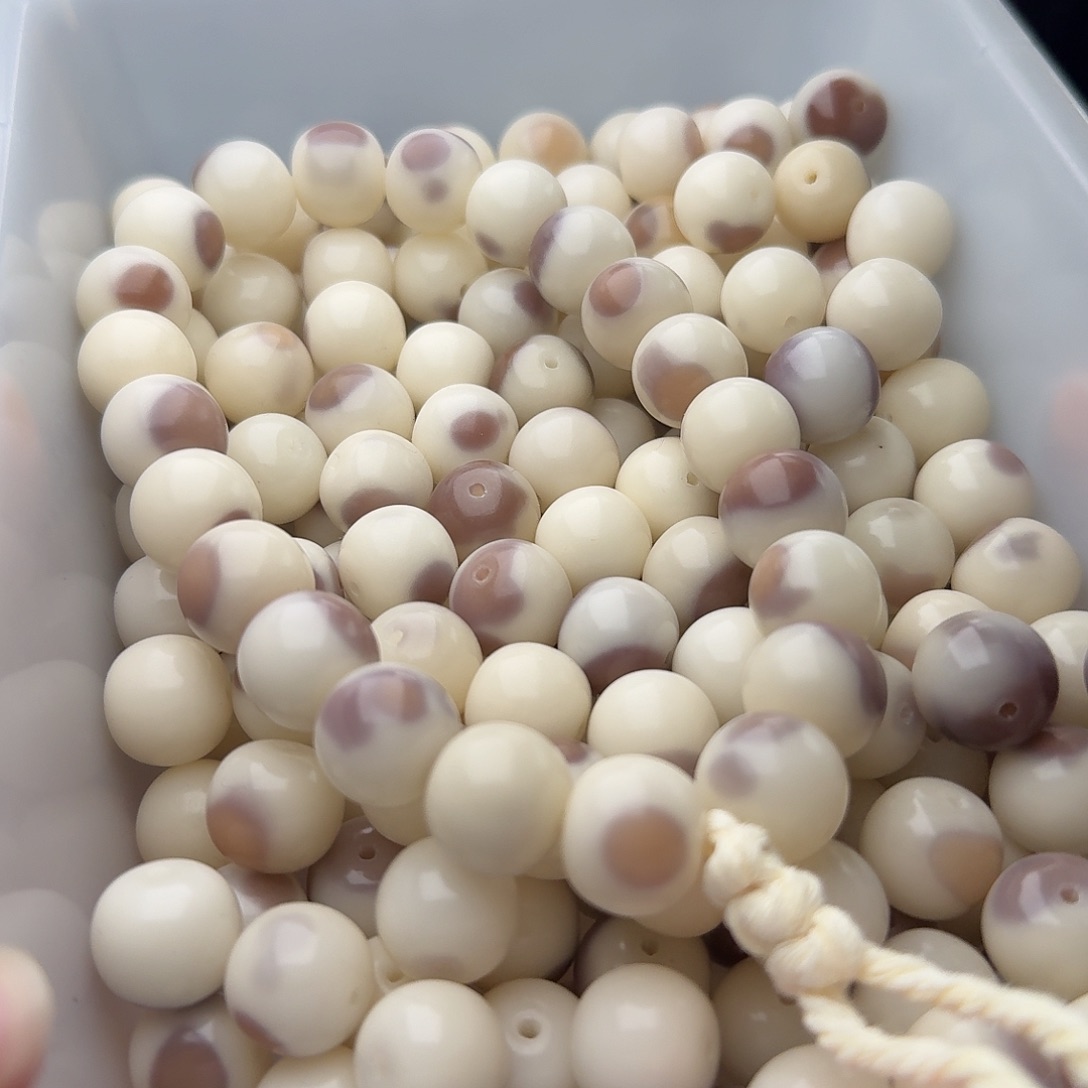 菩提根/象牙果吊坠20 颗紫奶豆 14 干磨苹果