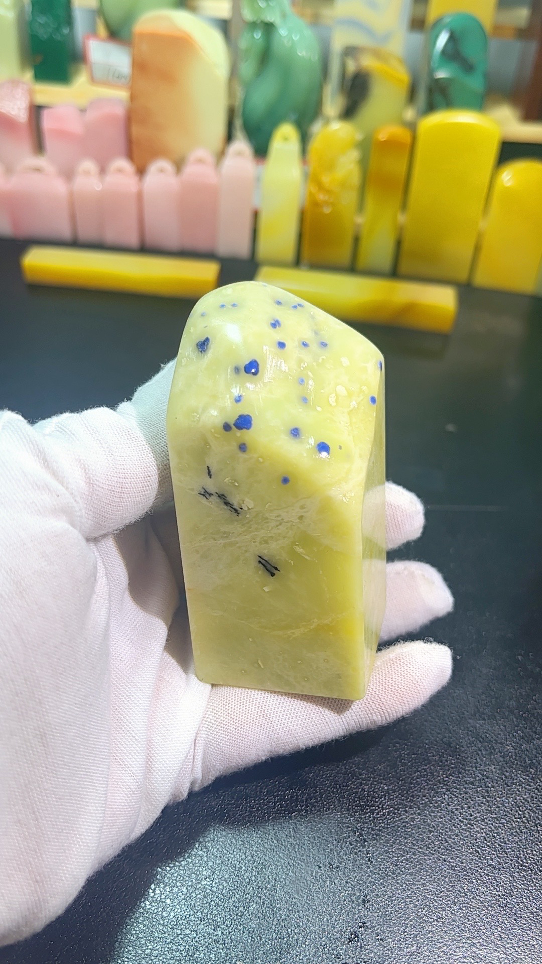 青田石封门蓝星石印章