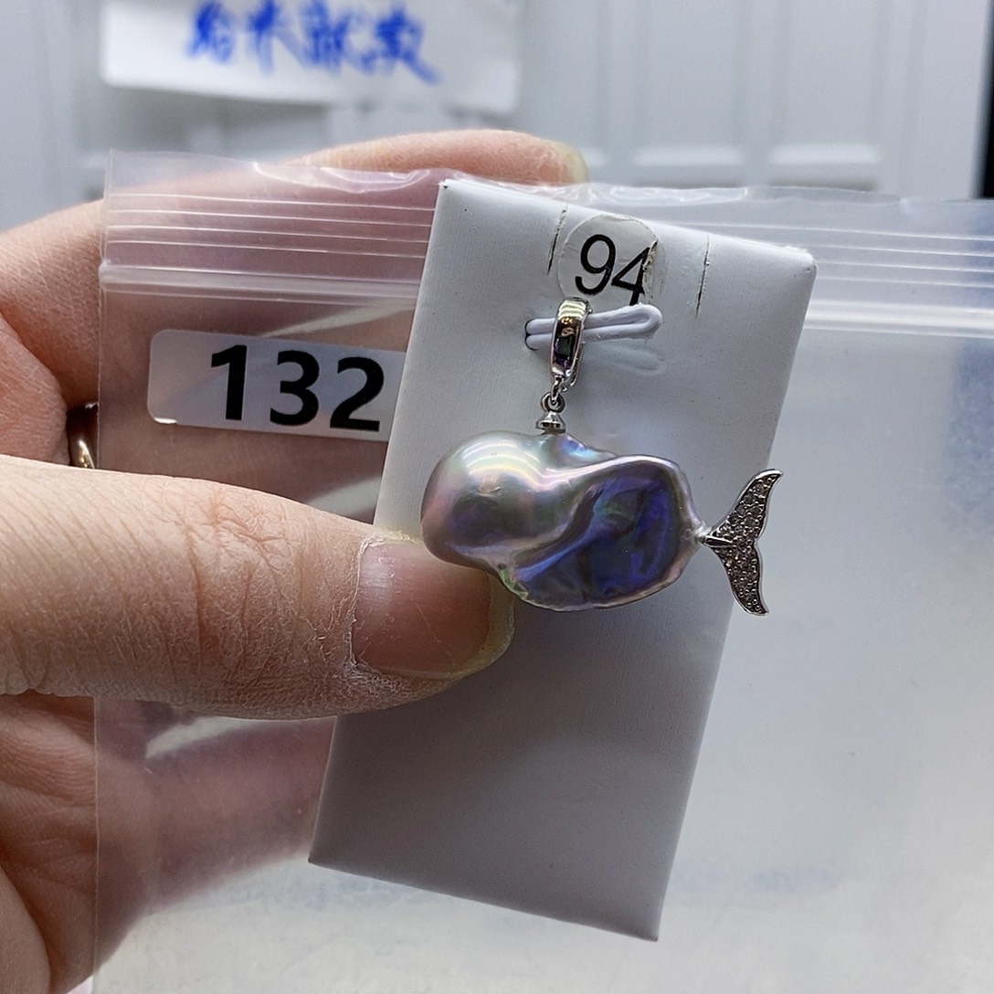 颈饰合金淡水珍珠