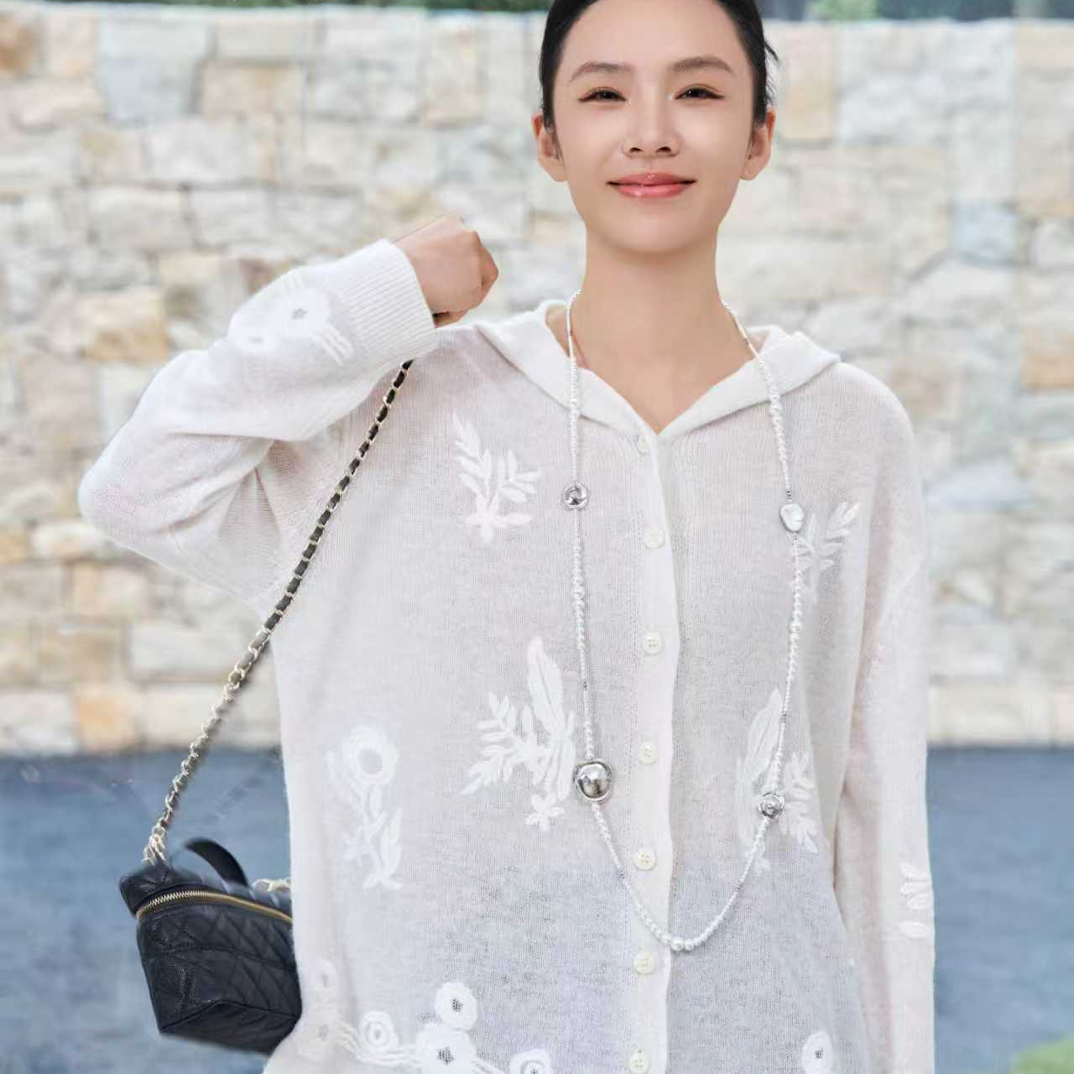  LIVELY.YAN【店铺同款】秋季长䄂针织帽衫