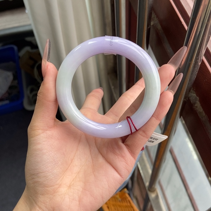 翡翠手镯未镶嵌H**去51圈口