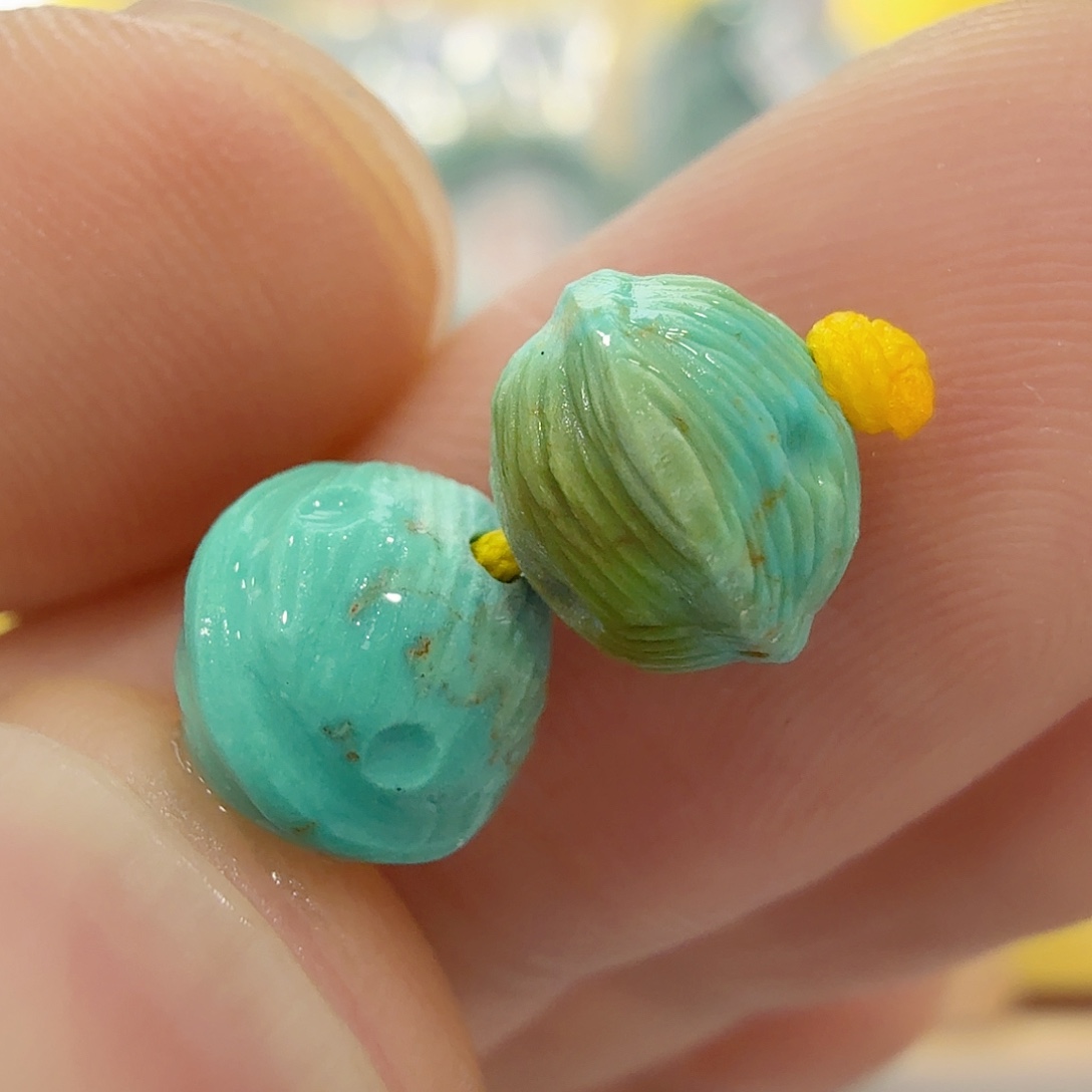 绿松石未镶嵌配饰