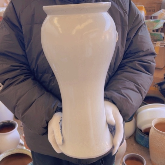 紫砂花盆高43口18————-