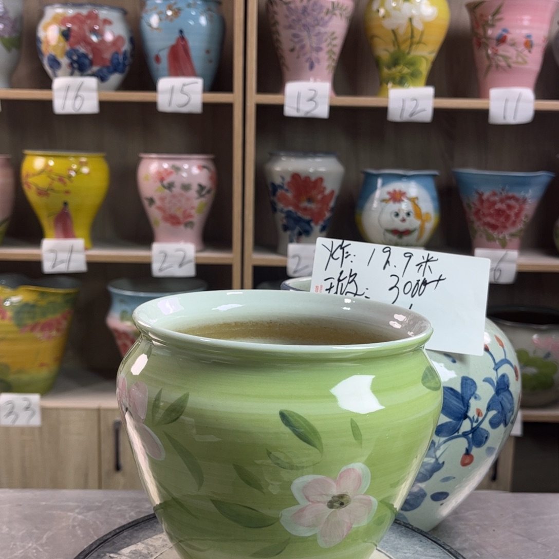 景德镇陶瓷花盆花盆