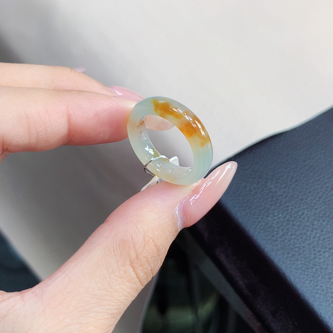 未镶嵌戒指翡翠9号