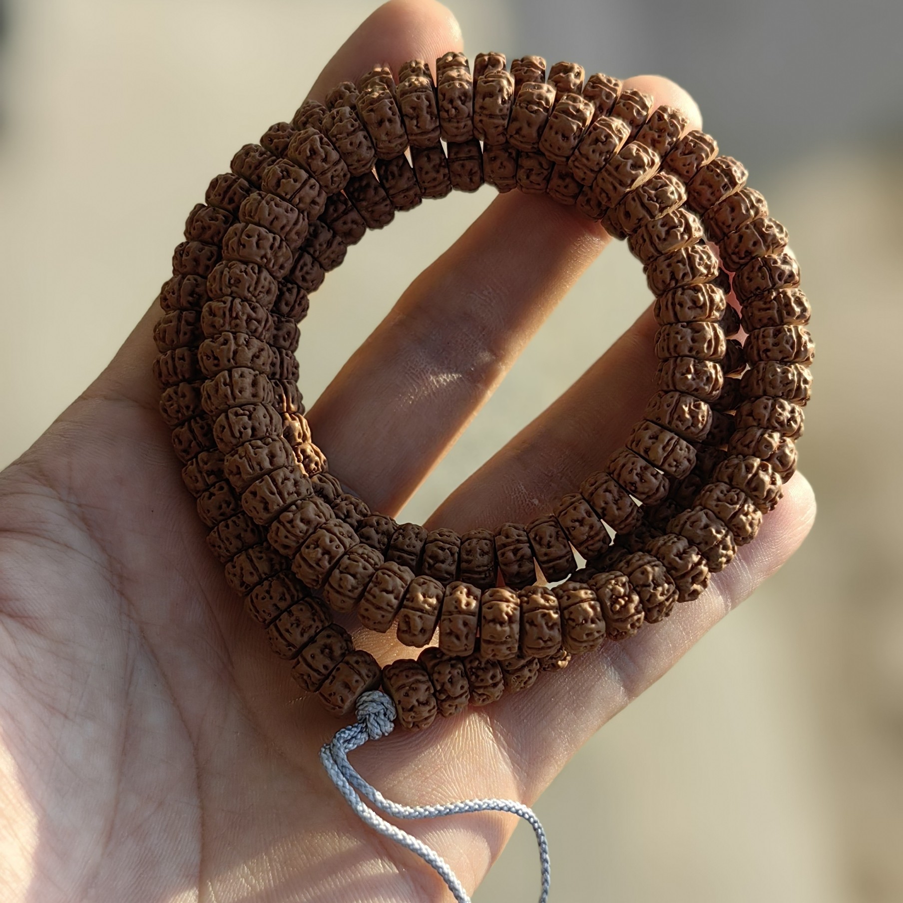 纯血老树王薄切款大金刚金刚菩提手串