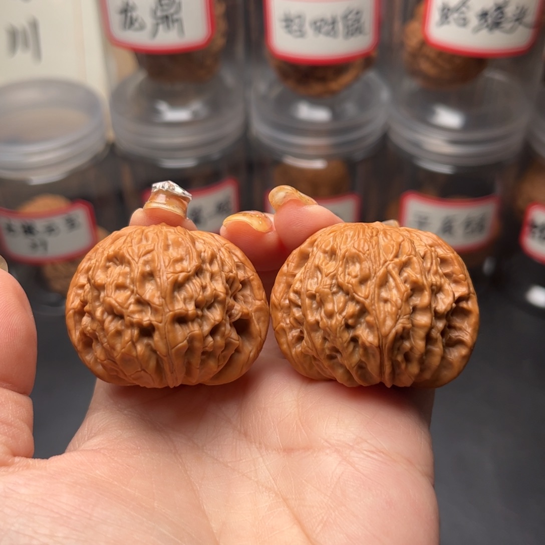 文玩核桃把件41山地磨