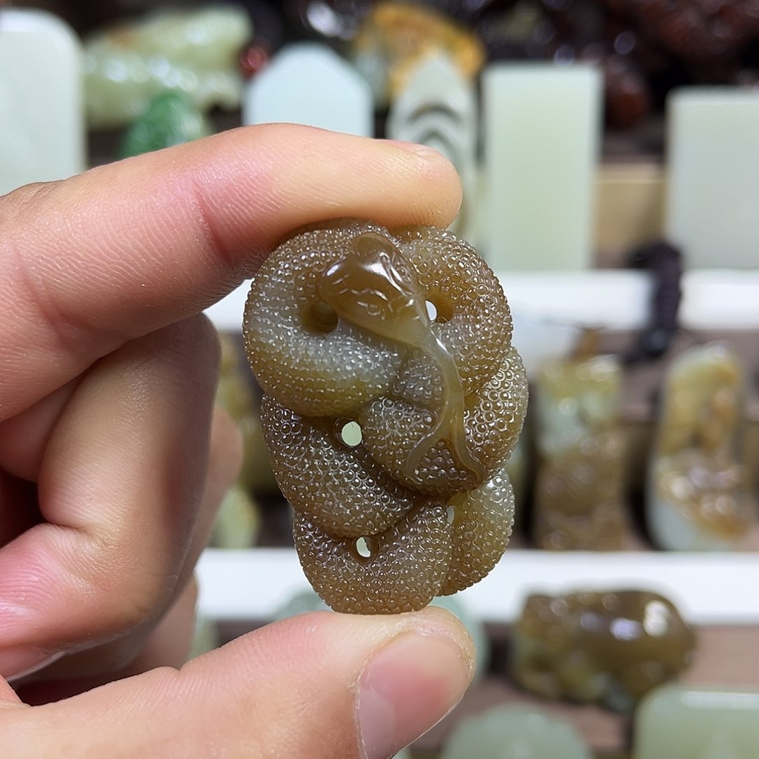 和田玉挂件未镶嵌