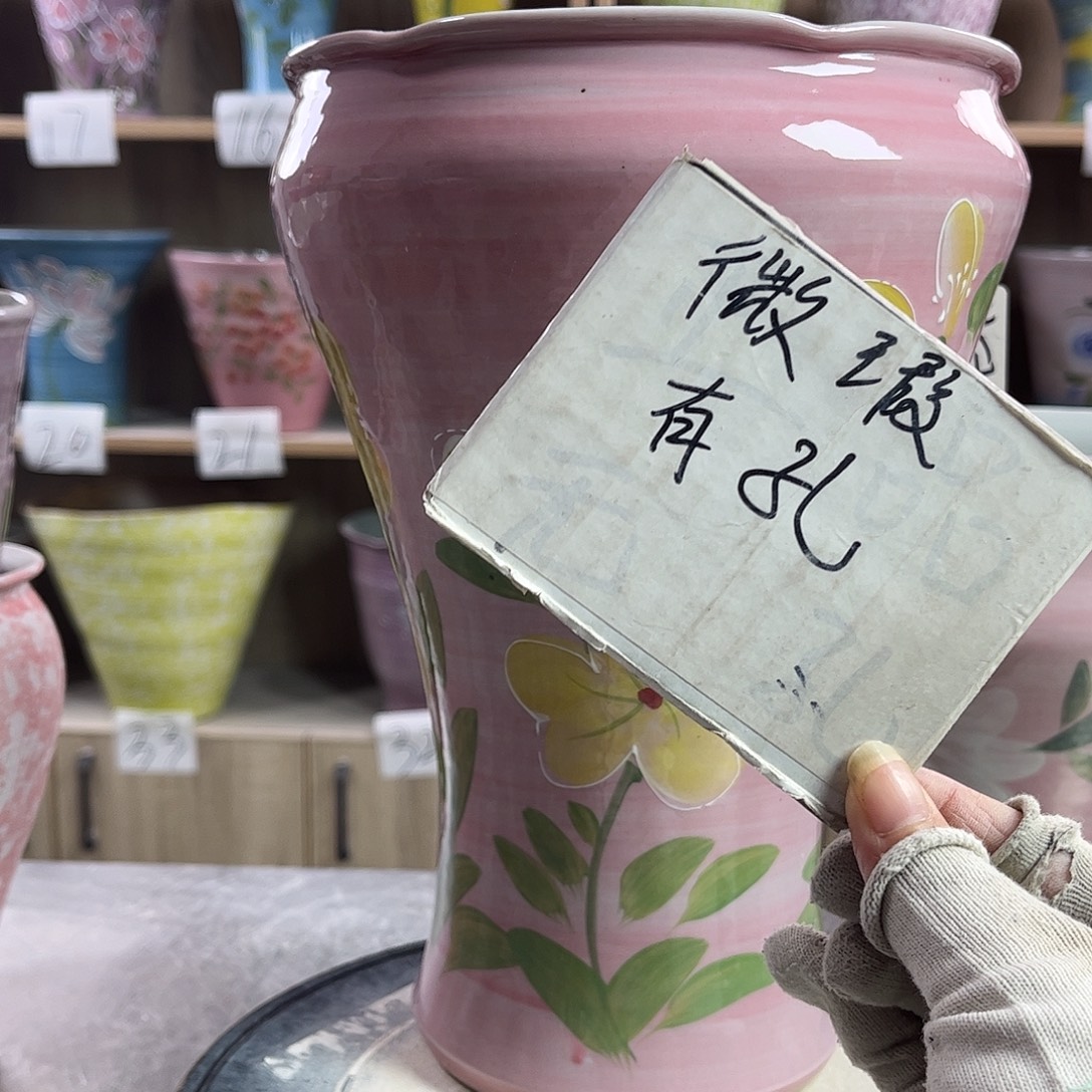 景德镇陶瓷花盆花盆