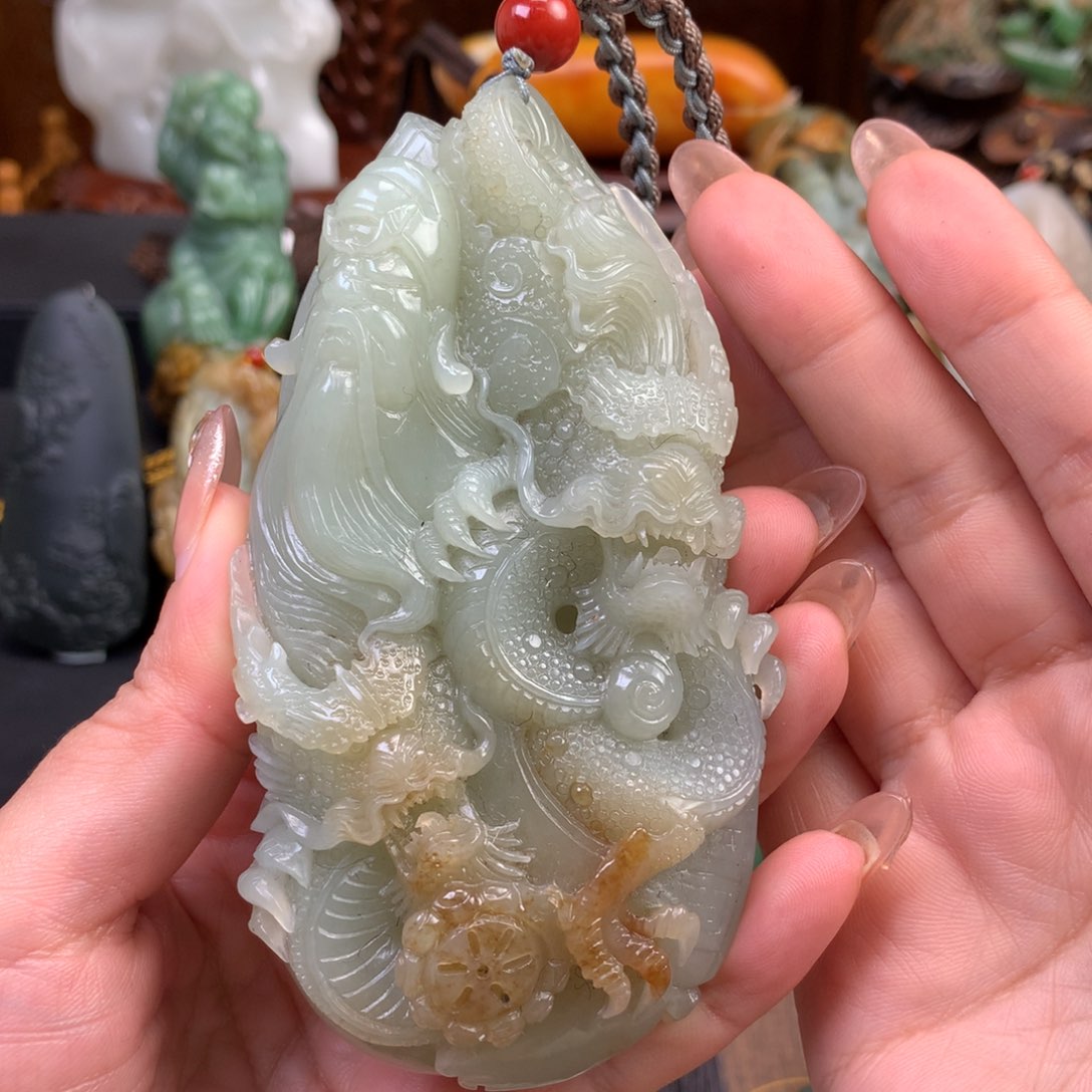 和田玉挂件未镶嵌