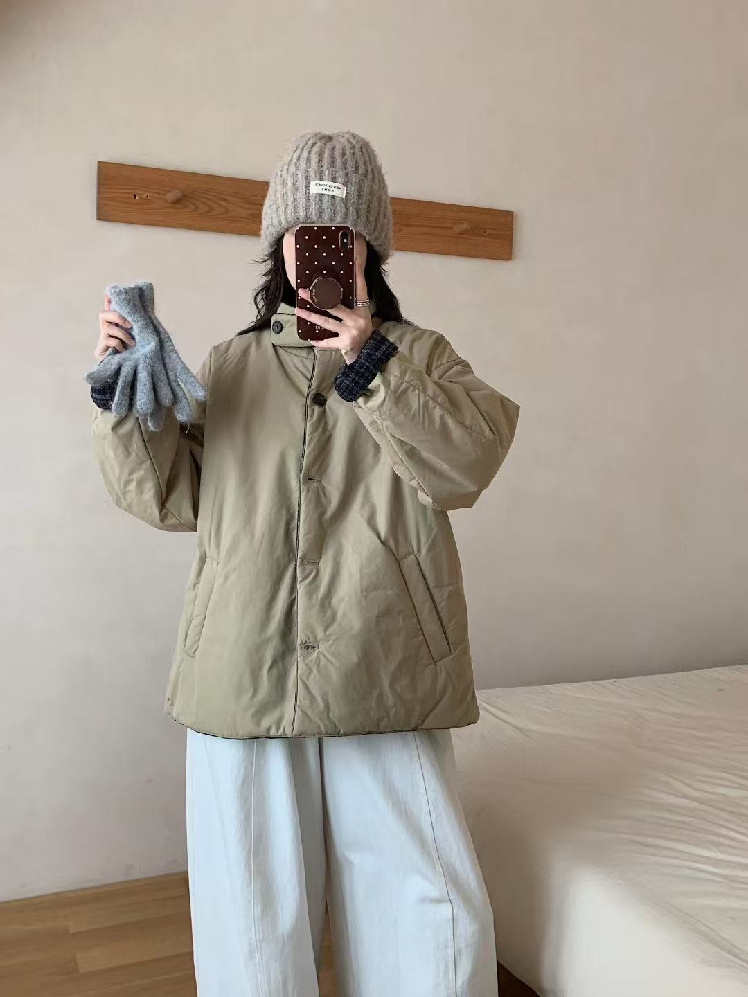 MG【编码600-700 】冬款韩系百搭高品质外套气质宽松时尚羽绒服女