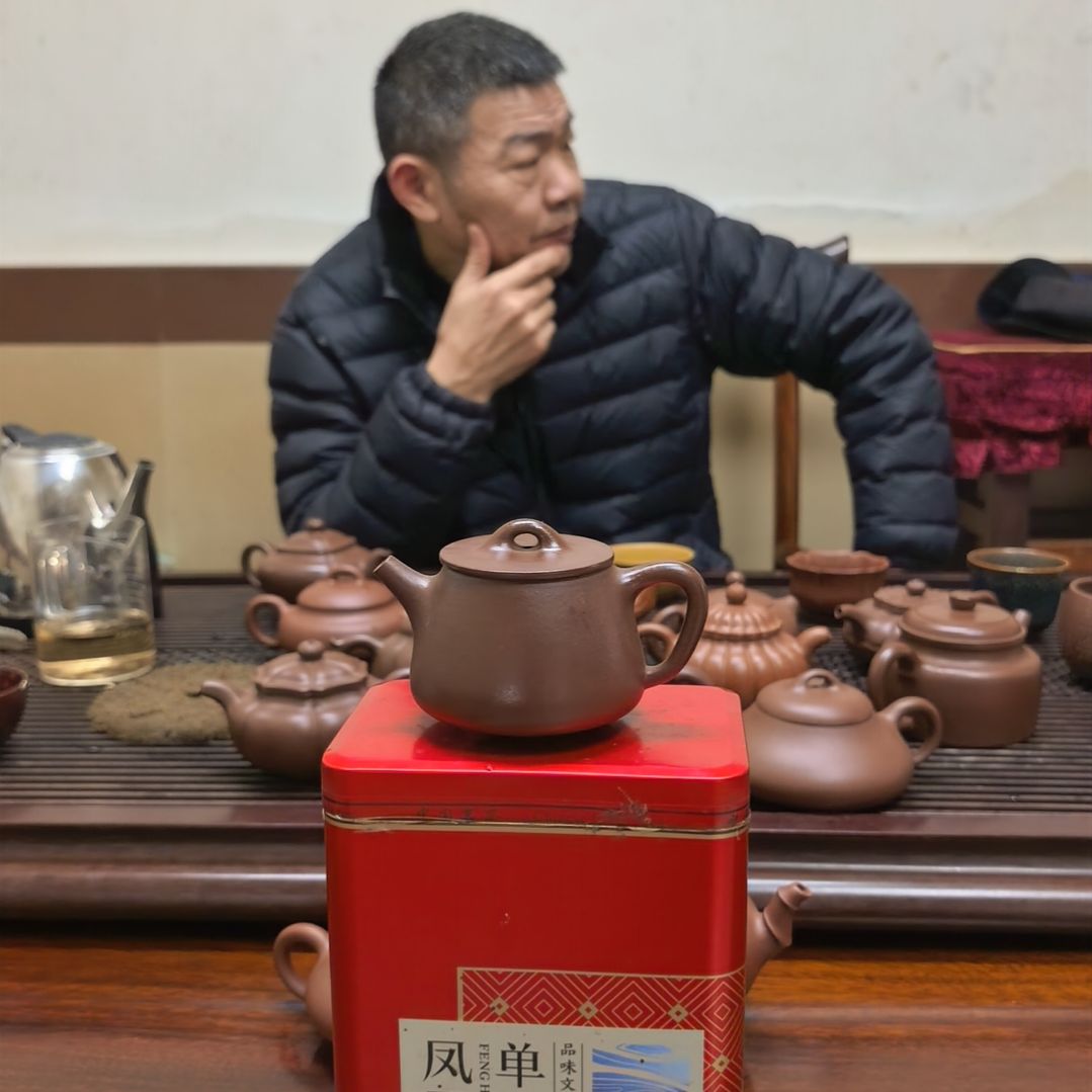 i***鲤茶壶紫砂全手工高石瓢