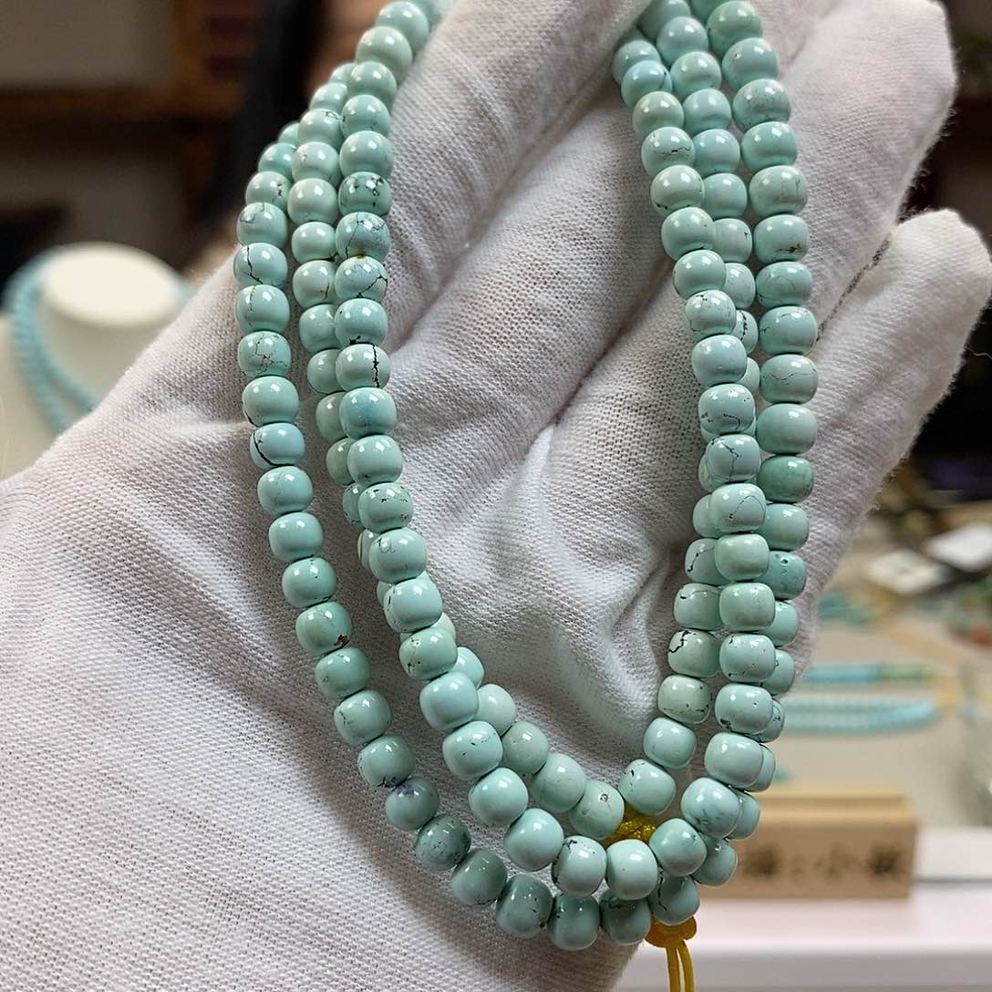 绿松石A18老型108卡6未镶嵌