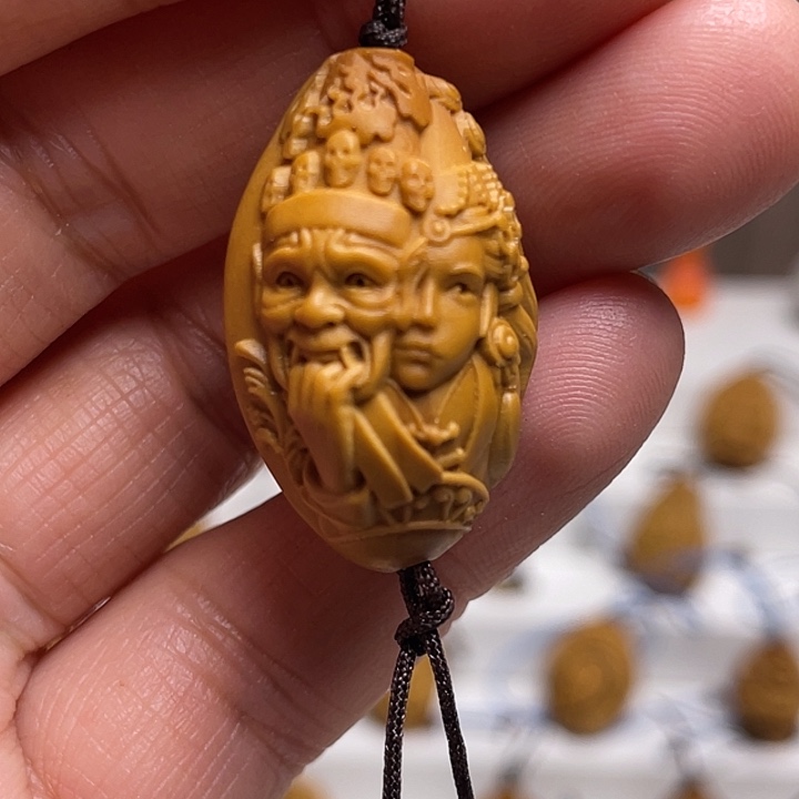 橄榄核吊坠橄榄核