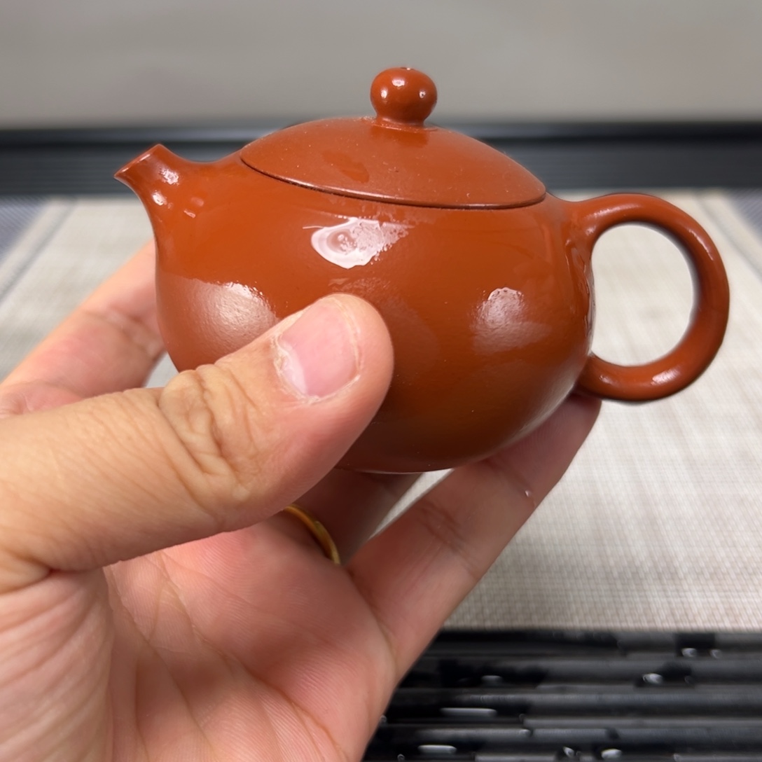 壶紫砂微瑕茶壶款