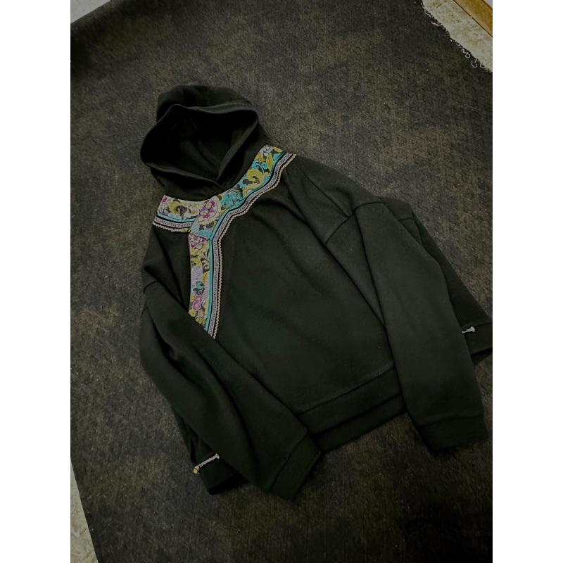 【墨牌国风】原创国潮蜀锦卫衣