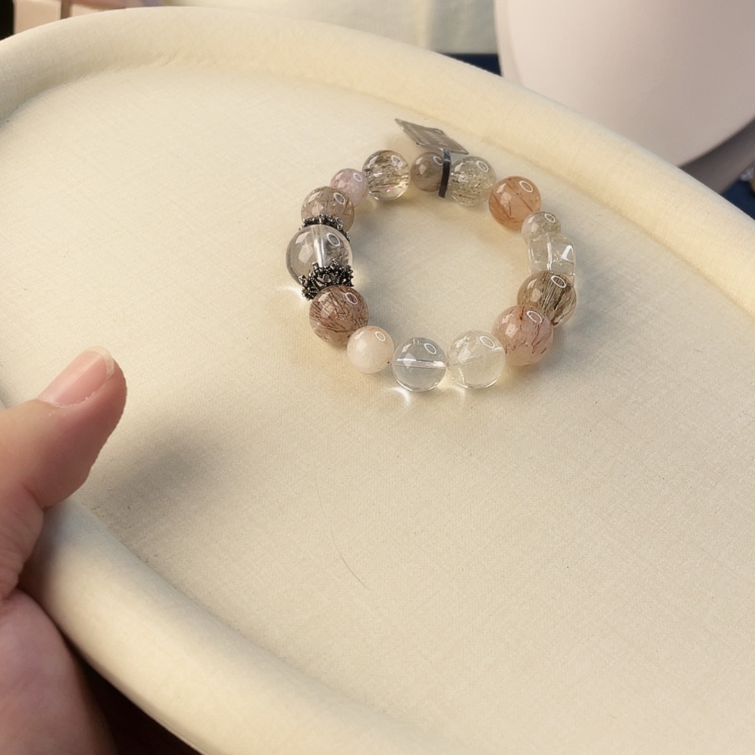 银S925镶嵌手链水晶