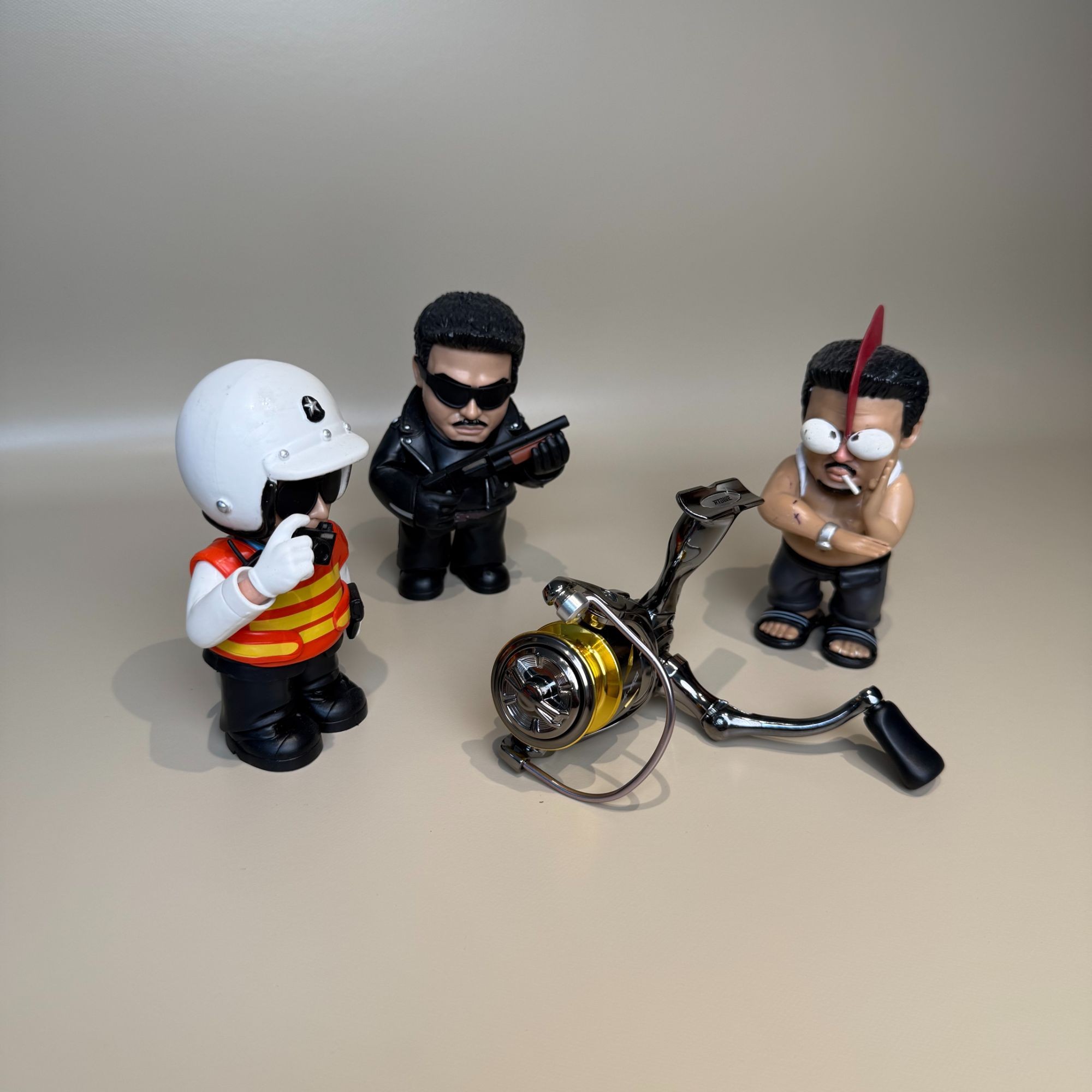 【2500型左右手互换】2路亚纺车轮 【不带轮包】-A4-117