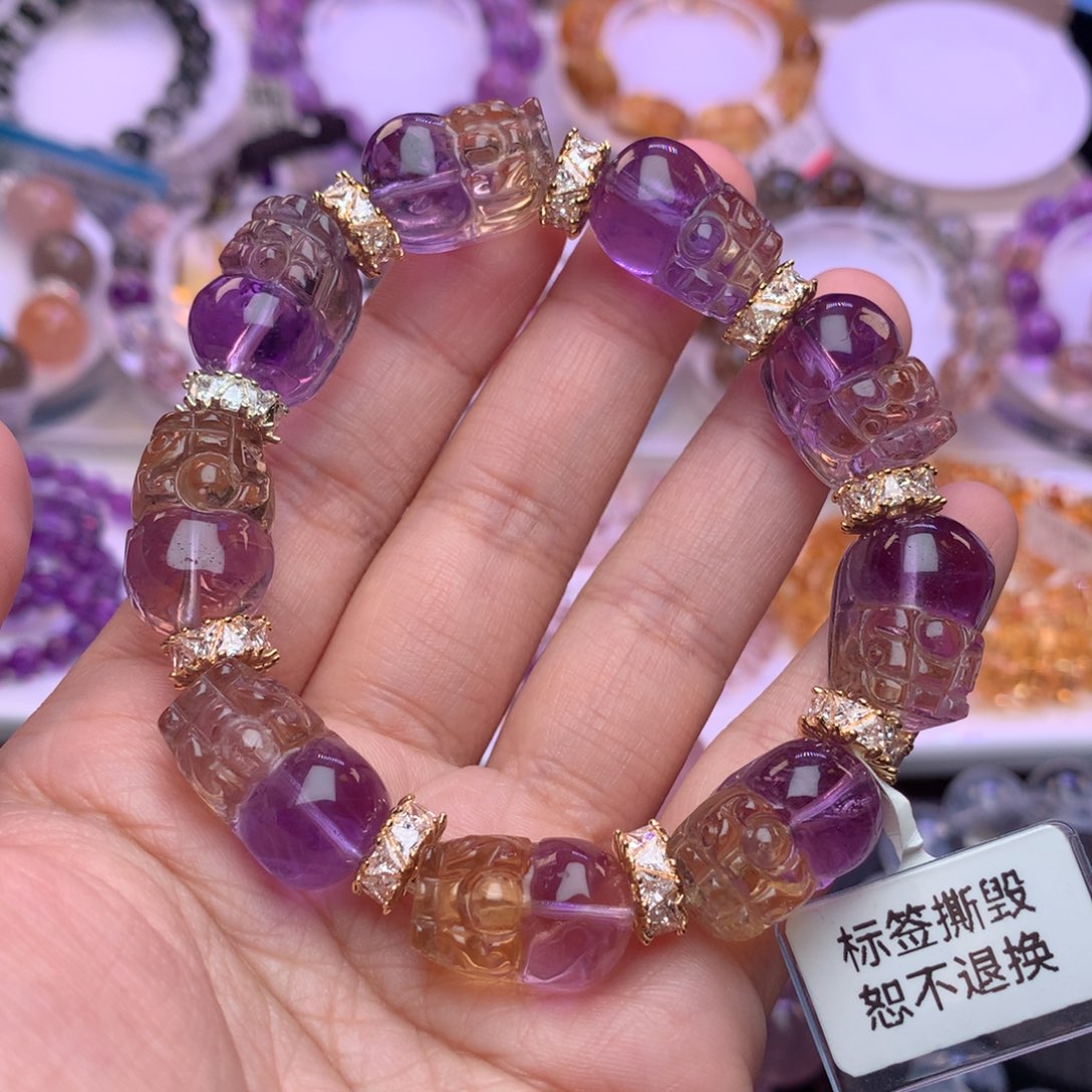 水晶手链未镶嵌手链