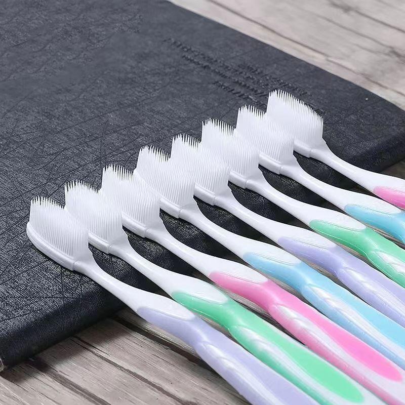 【牙医推荐款】超软高档纳米牙刷成人家用细毛护龈软毛牙刷独立包装