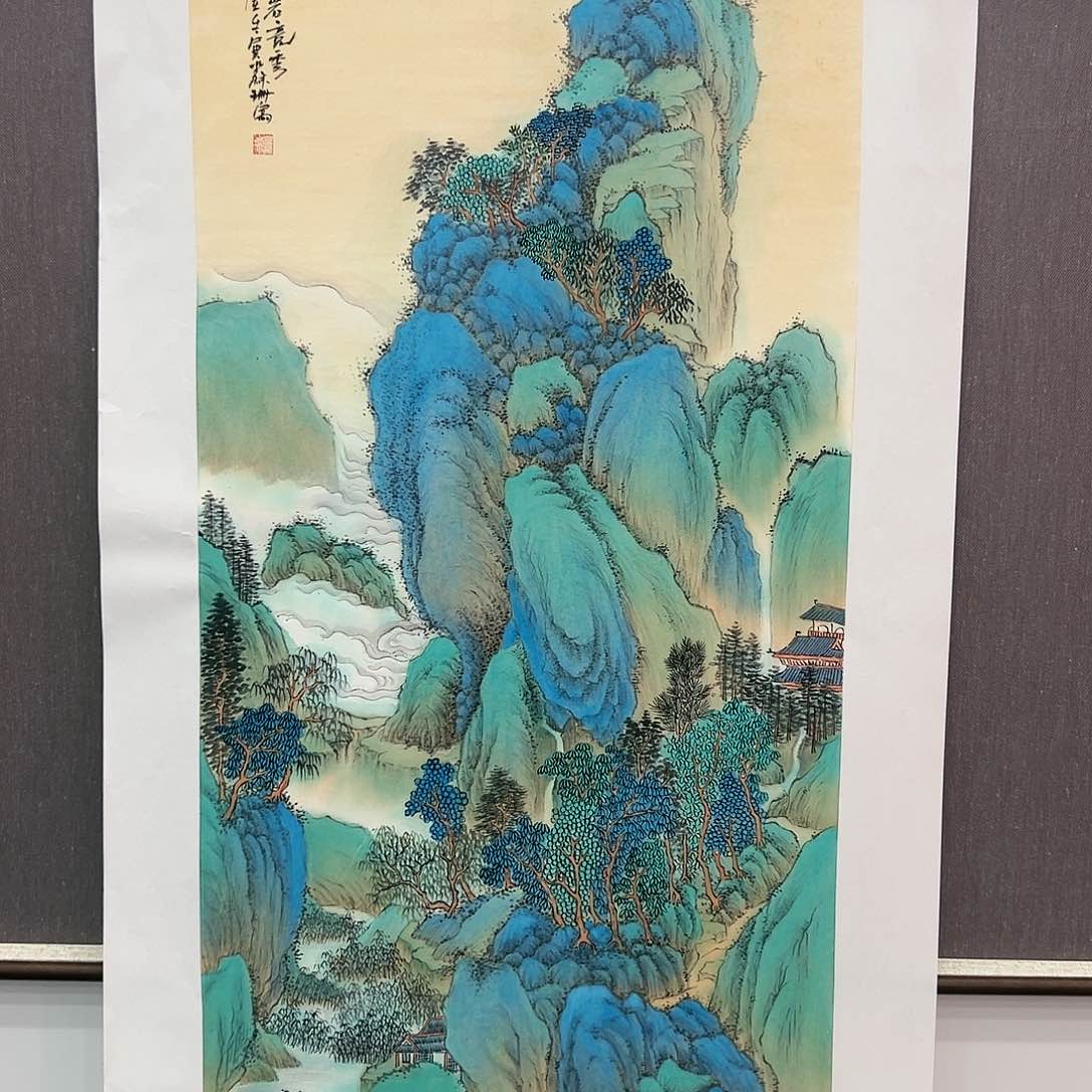 国画展览原作苏珊
