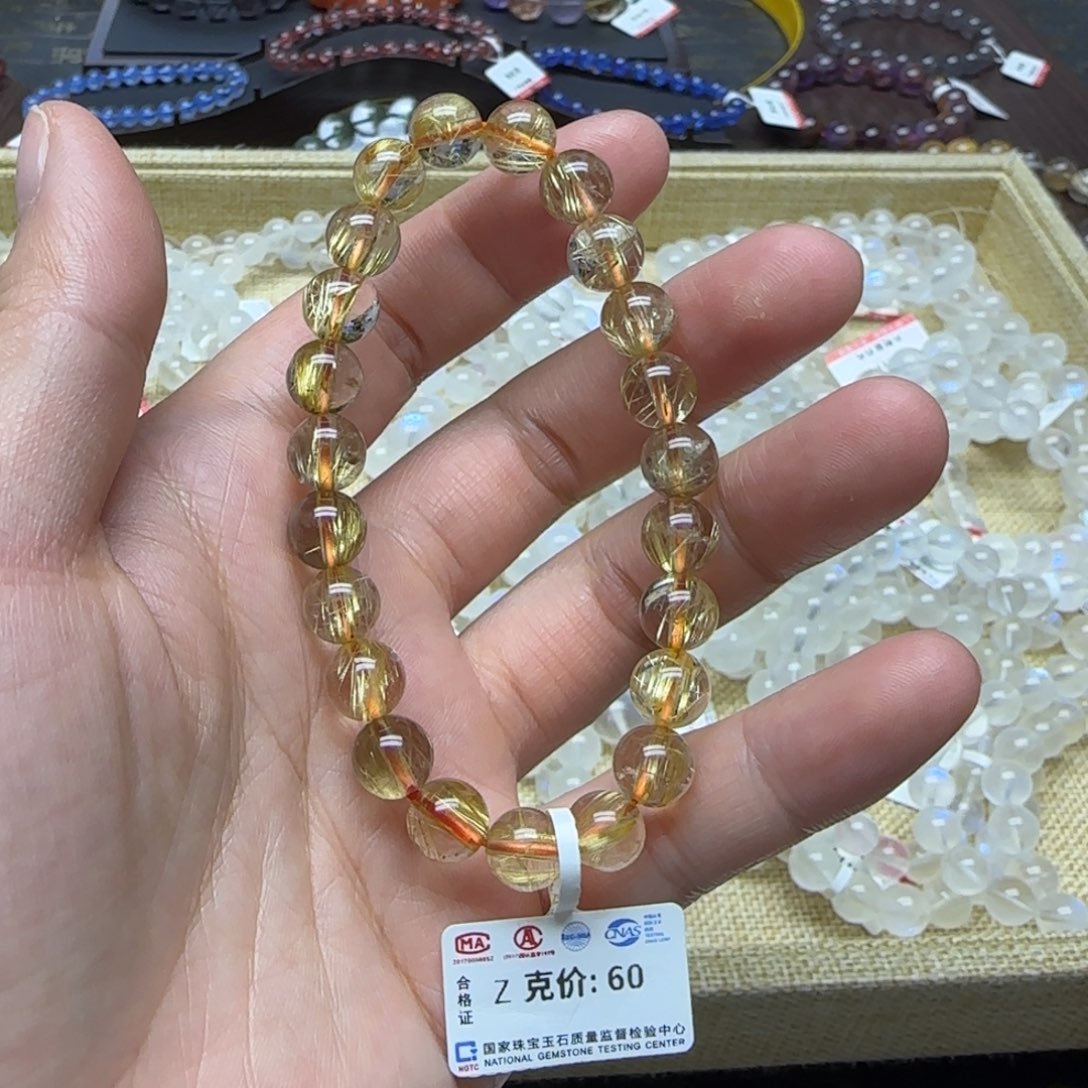 水晶手链未镶嵌手链