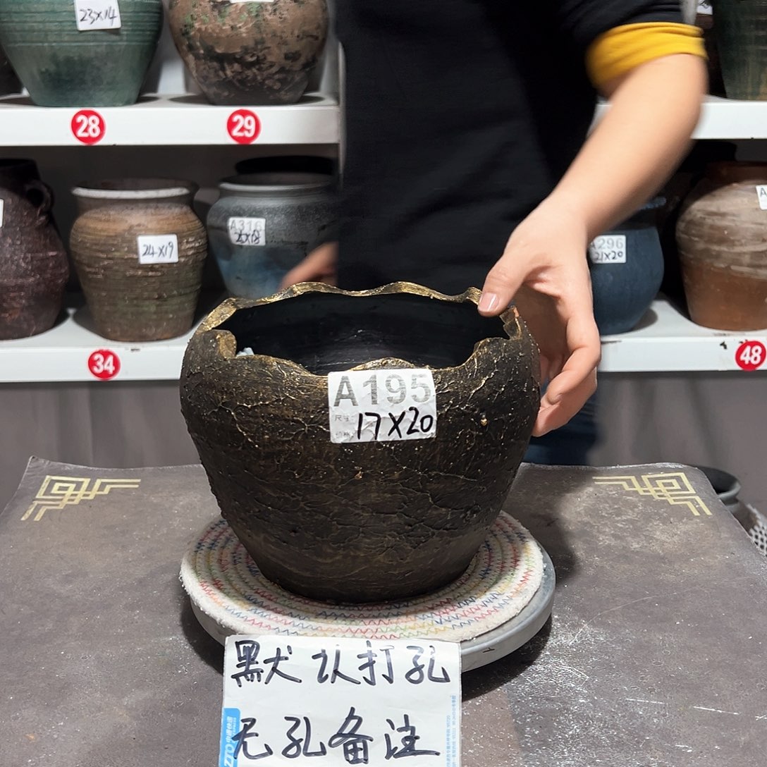 红陶大蛋壳默认打孔