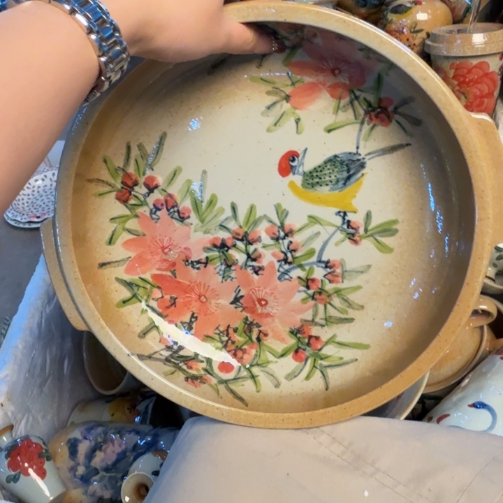 瓷片景德镇陶瓷手工手绘